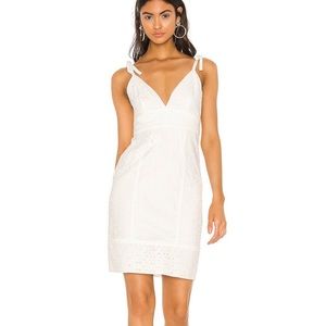 White eyelet dress Majorelle.
